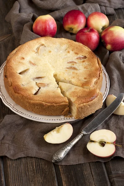 Appeltaart — Stockfoto