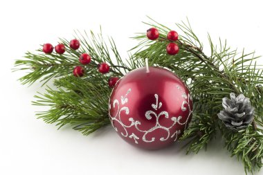 Noel parlak sembol ile natürmort