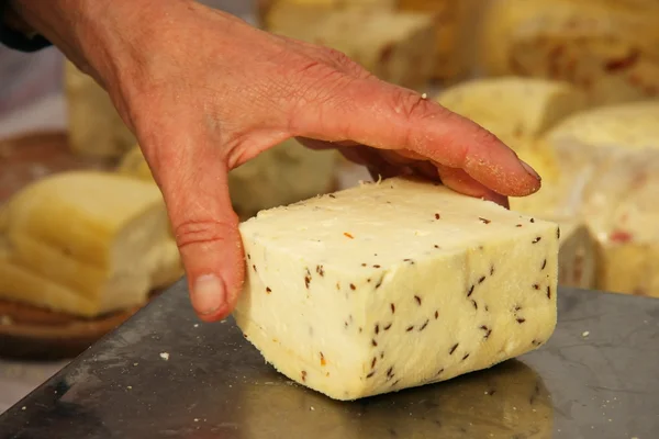 Domowej roboty ser — Zdjęcie stockowe