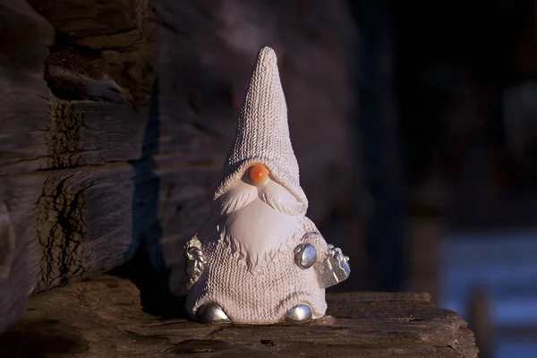 Gnome 冬のある静物 — ストック写真