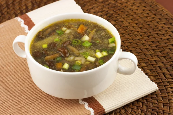 Soup with mushroom — Stock Photo, Image