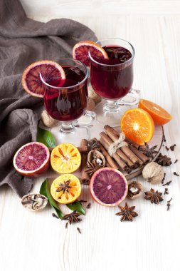 sıcak bir içecek cam christmas