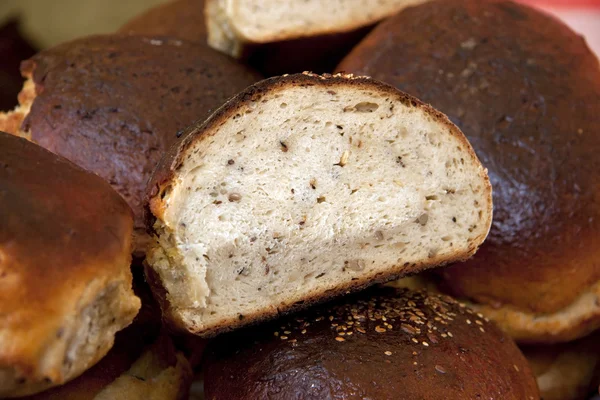 Rustik çavdar ekmeği — Stok fotoğraf