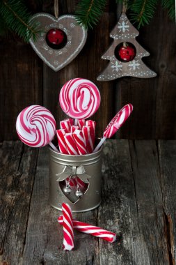 Noel parlak sembol ile natürmort