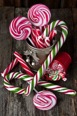 Noel parlak sembol ile natürmort