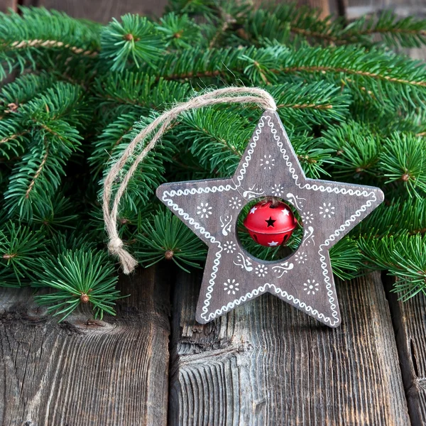 Kerstmis Stilleven met heldere symbolen — Stockfoto