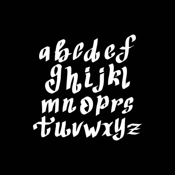 Met de hand getekend moderne droge borstel belettering. Vector — Stockvector