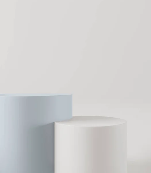 Kozmetik arka plan, ürün sunumu ve Canavar için. Moda dergisi illüstrasyonu için. 3d resimleme