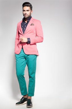 çekici moda model poz