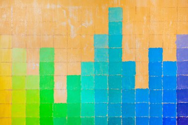 grunge duvar boyalı