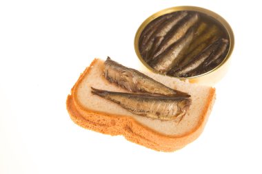 Açık olabilir ve izole bir arka plan üzerinde sürüsünü sandviç