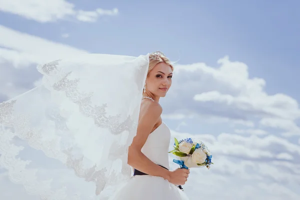 Bella sposa — Foto Stock