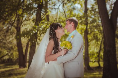 Orman kucaklayan, evli çift