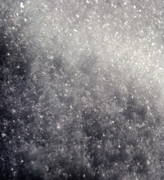 Winter background of shiny snow — Stock Photo, Image