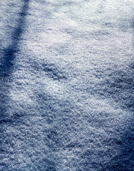 Sfondo invernale di neve lucida — Foto Stock