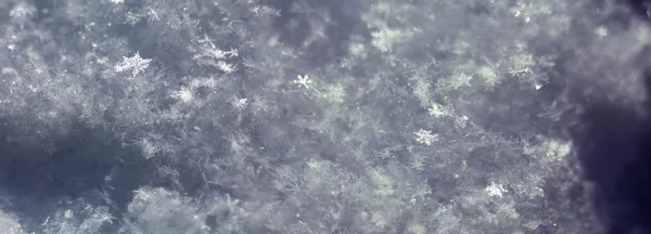 Зимний фон блестящего снега — стоковое фото