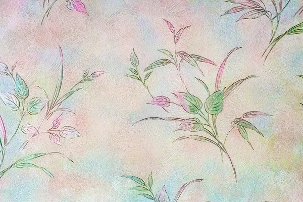 Background image of flowers in pastel colours. — Stock Photo, Image