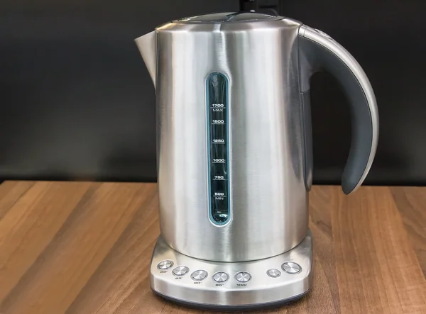 Electric kettle on the table surface. — Stock Photo, Image