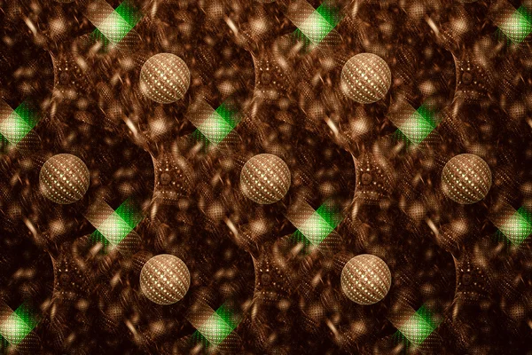 Imagen fractal: Bolas de mosaico — Foto de Stock
