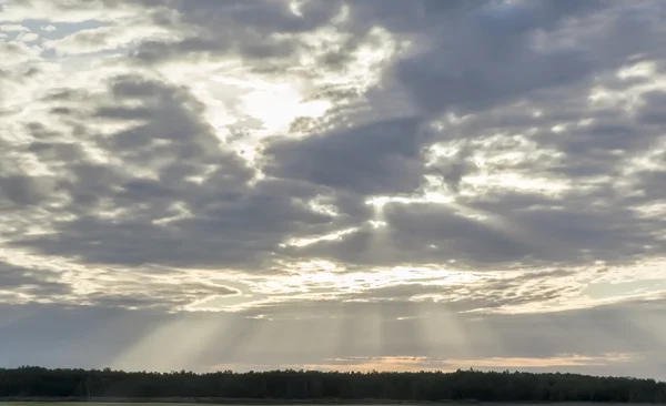 Sunrise cloudy in the morning. — Stock Photo, Image