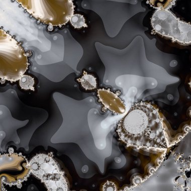 Yeni sanat tarzında parlak renk desenli soyut bir resim. İmitasyon yağlı boya resim.