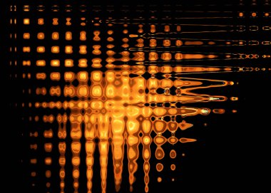 Yanardöner çok renkli yapıya sahip bilgisayar soyut arka planı, sıvı dalgalanmalar, metalik yansıma, ezoterik aura spektrumu. Yaratıcı projeler için.