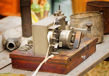 Geçen yüzyılın başında eski Telegraph.