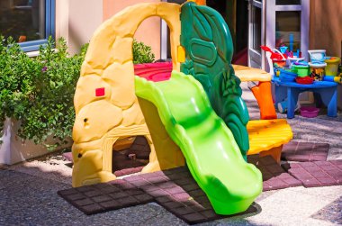 tatil çocuklar için oyun alanı.