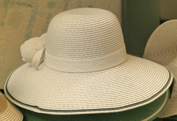 太阳保护妇女夏天帽子. — 图库照片
