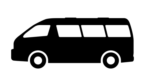 Vector set van silhouetten van personenauto 's. — Stockvector