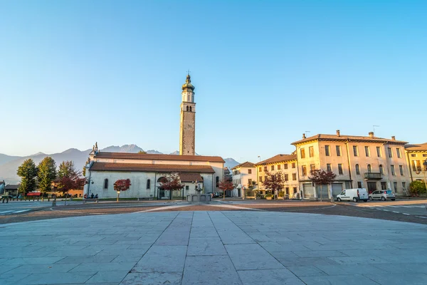 La ciudad de Lentiai — Foto de Stock