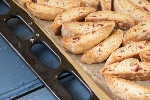 Italian cantucci biscuits — Stock Photo, Image