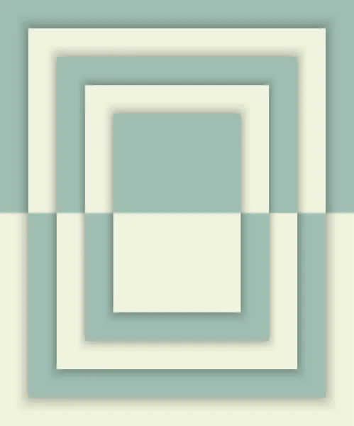 ドロップ シャドウと幾何学的な長方形の背景 — ストックベクタ