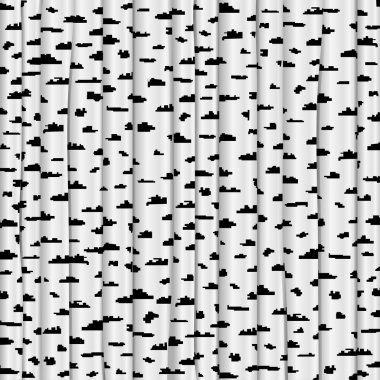 Huş ağacı koru. ağaç desen