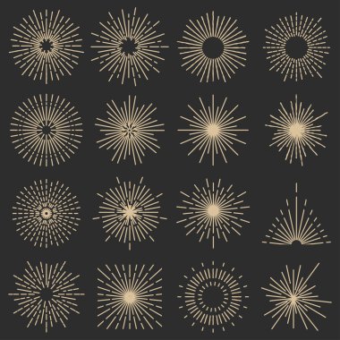 On altı satır ışık ışınlarının ayarla