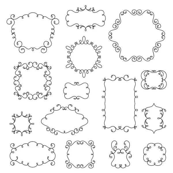 Декоративні рамки — стоковий вектор