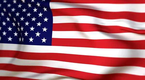 Flagge der Vereinigten Staaten von Amerika — Stockfoto