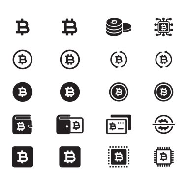 Bitcoin simgeleri ayarlandı