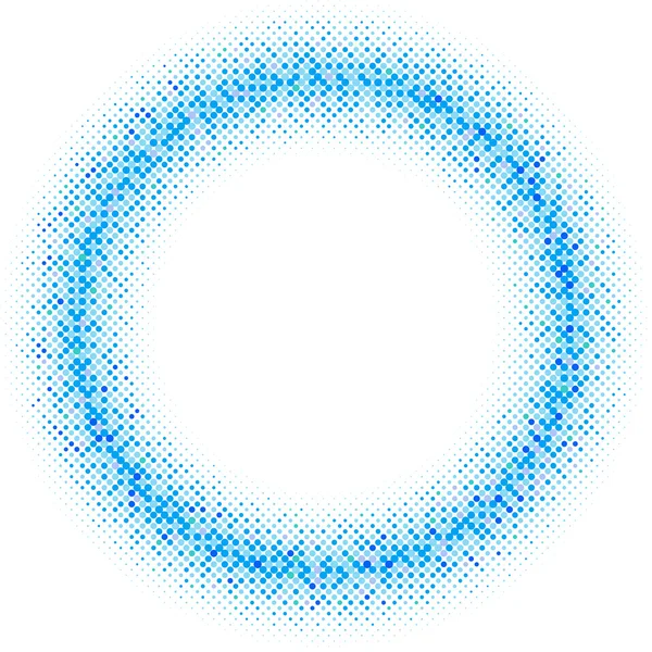 Mezzitoni punteggiato cerchio di sfondo — Vettoriale Stock