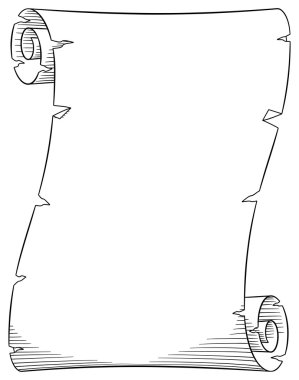 eski parşömen kaydırma
