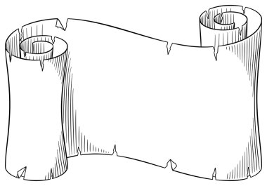 eski parşömen kaydırma