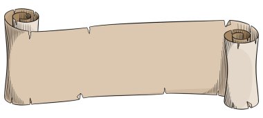 eski parşömen kaydırma