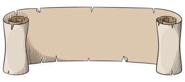 eski parşömen kaydırma