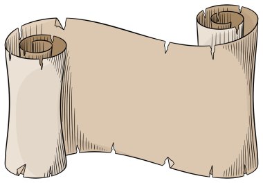 eski parşömen kaydırma