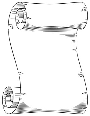eski parşömen kaydırma