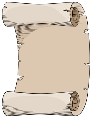 eski parşömen kaydırma