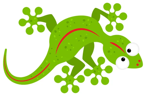 Зелёная ящерица — стоковый вектор