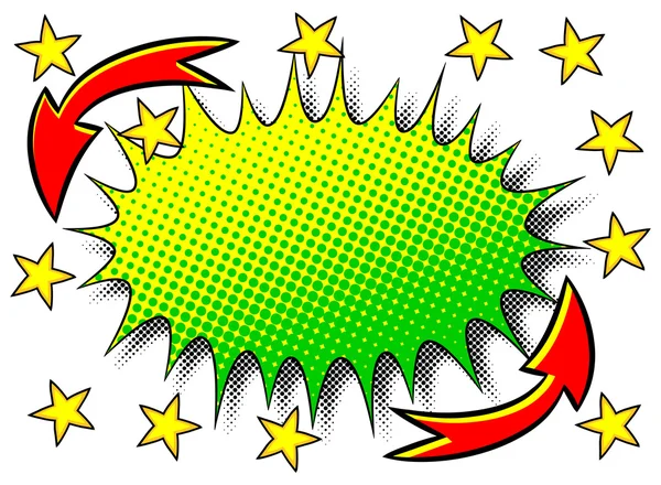 Estrés de efecto sonoro cómico — Archivo Imágenes Vectoriales