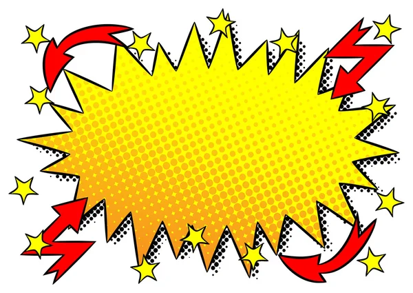 Comic sound effect ouch — Stock Vector