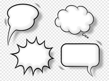 çizgi roman tarzı konuşma balonları